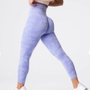 Periwinkle Camo Seamless Leggings